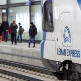La société Lémanis, qui gère le Léman Express, est dirigée depuis le 1er septembre par Manuel Dal Molin (illustration). KEYSTONE/MARTIAL TREZZINI